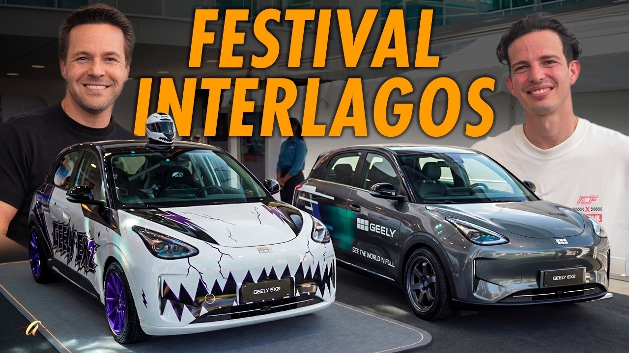 EX2 DE DRIFT E EM VERSÃO ESPORTIVA! As criações da Geely e de Ricardinho ACF no Festival Interlagos