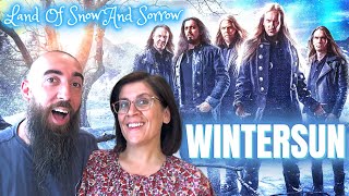 Wintersun - Land Of Snow And Sorrow (REACTION) with my wife