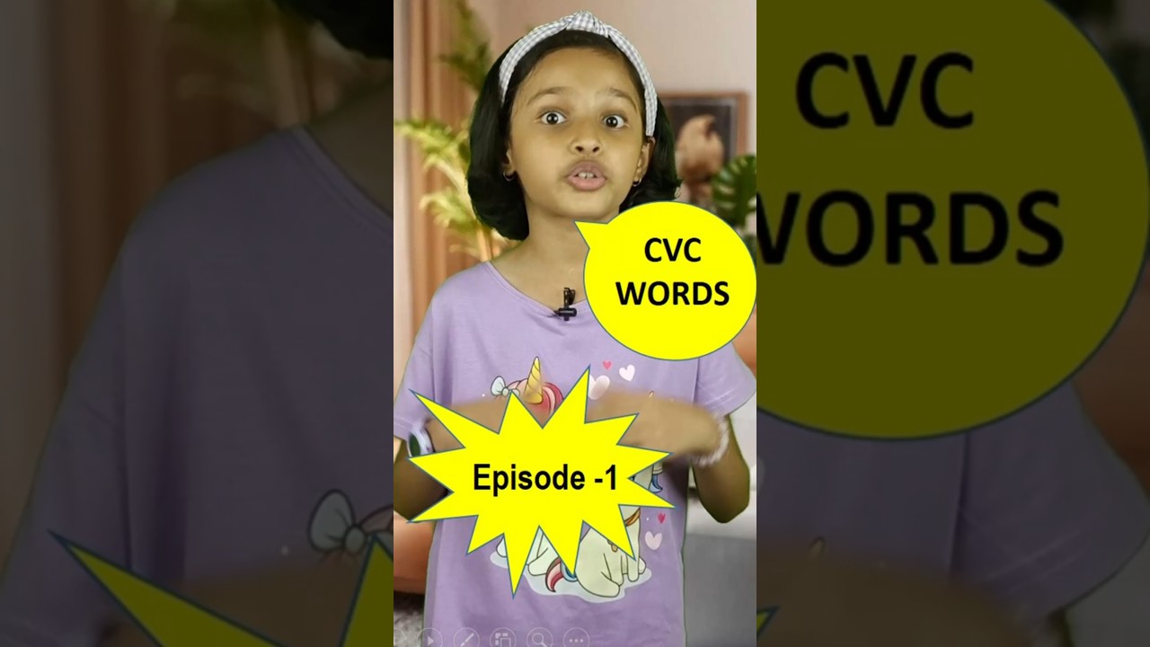 Cvc words | learning english for kids| learning video for toodlers | phonics video for kids