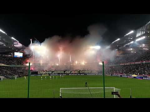 Legia Warszawa vs Warta Poznań, 25.11.2023 - Druga oprawa z okazji 50-lecia Żylety
