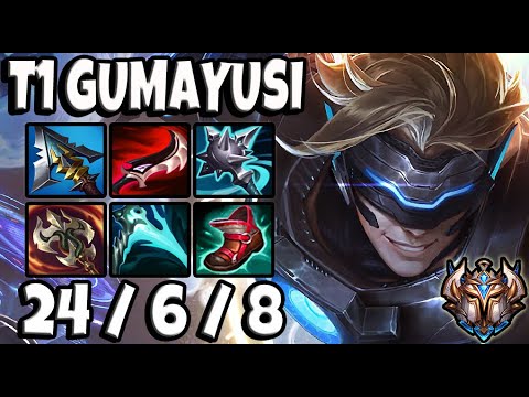 T1 Gumayusi EZREAL ADC vs XAYAH - Patch 11.3 Korea Challenger ✅