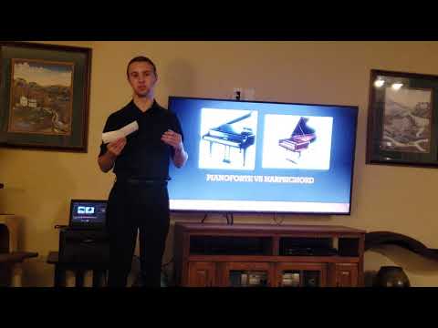 Informative Speech Presentation: The History of The Pianoforte