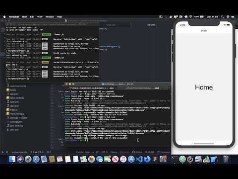 Clojurescript React Native Basic App Setup