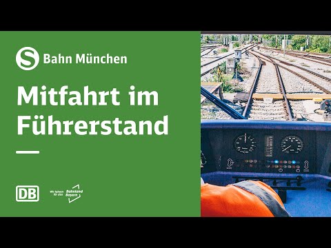 S-Bahn München: 360° Führerstandsmitfahrt auf der S2 Erding - Ostbahnhof