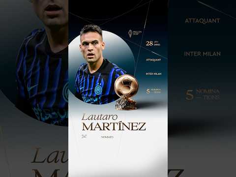 Nommé pour le Ballon d'Or masculin 2026 : Lautaro Martínez #ballondor #intermilan