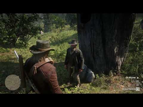 Rdr2 - Arthur is so badass in threatening people
