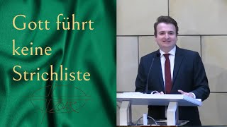 Gott führt keine Strichliste - Predigt vom 1. Weihnachtstag