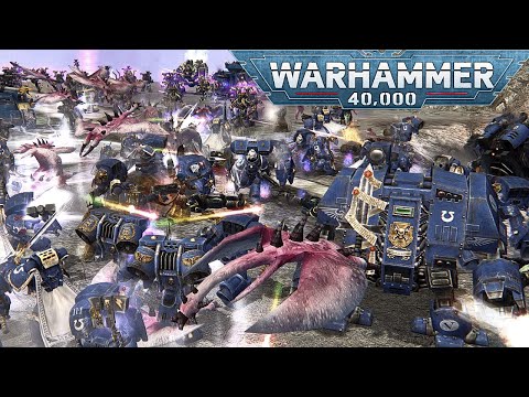 EPIC BATTLE: Ultramarines vs Legion of Tzeentch! - Unification Mod, WH40K: Dawn of War: Soulstorm