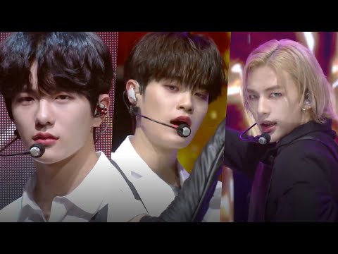 Hyun Jin & Bo Min & Dae Hwi & San Ha - "Psycho" Cover [Music Bank K-Chart Ep 1034]