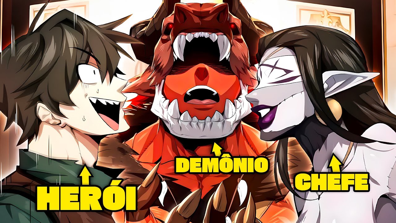 Quando um CAMPEÃO de luta REVIVE como HÉROI e acaba virando ESCRAVO do REI DEMÔNIO! MANHWA RECAP