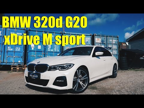 Se den nye lækre BMW 320d G20 xDrive M sport hos Poul Nielsen Automobiler i Næstved