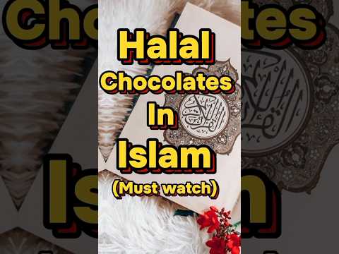 Halal chocolate in Islam 🍫😱 #viral #shortfeed #islam #youtube #youtube #shortvideo #yshorts #islamic
