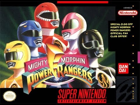 mighty morphin power rangers super nintendo game