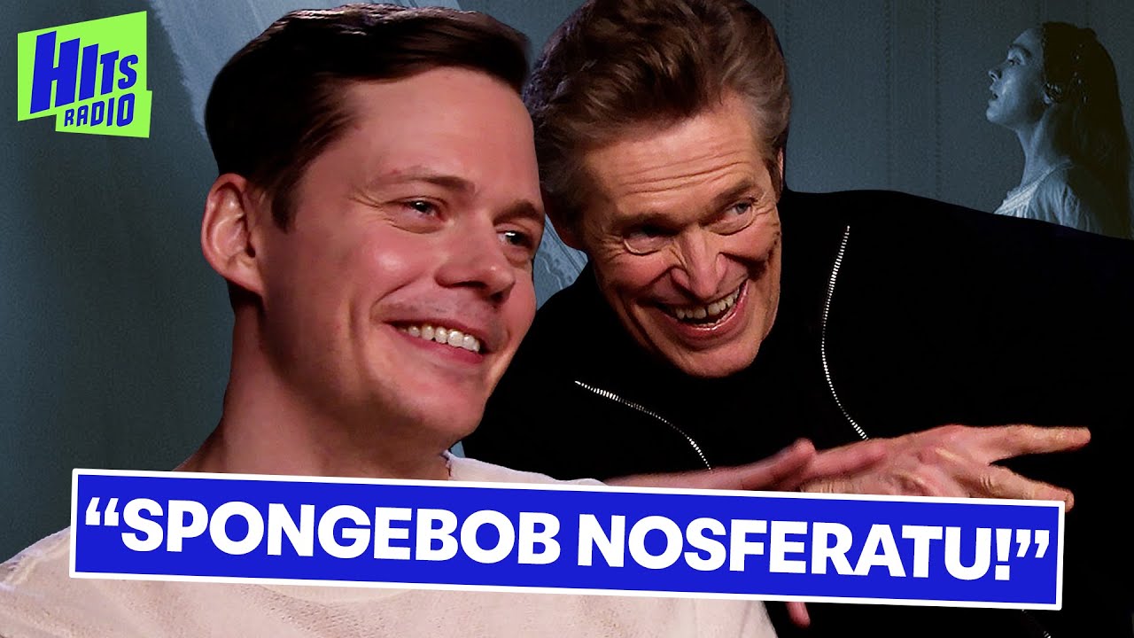‘SpongeBob Nosferatu!’ Bill Skarsgård & Willem Dafoe Are CHAOS Together