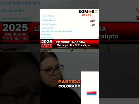 Elecciones Uruguay: Victoria del Partido Nacional en El Eucalipto