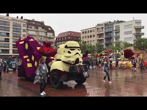 Bloemencorso Blankenberge 2018 | Star Wars - In De Optocht