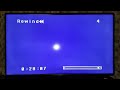 Demonstration On My Sony VCR DVD Combo On My Disney S Sing Along Songs You Can Fly 1994 VHS