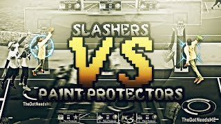 TINY SLASHERS vs. PAINT PROTECTORS IN WILD MYPARK DUNK CONTEST
