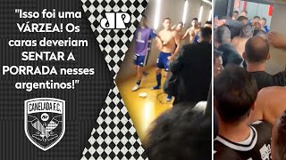 O pau quebrou! Olha que vergonha o que o Boca Juniors fez nos vestiários após cair pro Atlético-MG