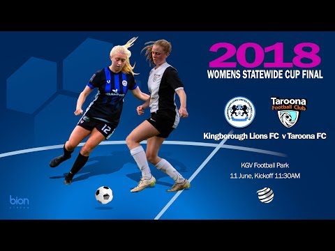 Womens Statewide Cup Final 2018