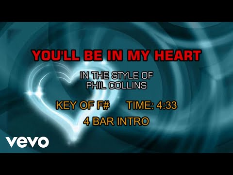 Phil Collins - You'll Be In My Heart (Karaoke)