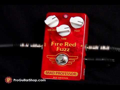Mad Professor Fire Red Fuzz (Hand wired) image 11
