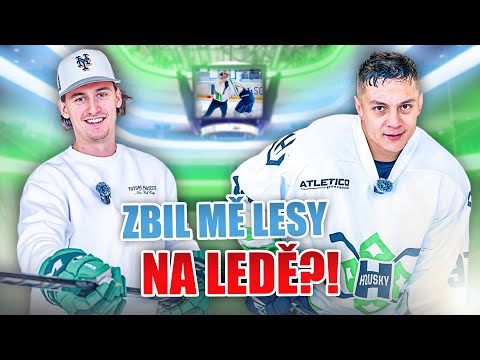 UČÍM Tomáše Lesyho HRÁT HOKEJ!