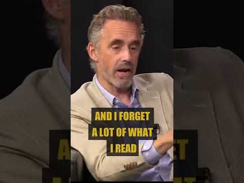 Jordan Peterson Shares a Simple Technique He Uses to Memorize Anything
