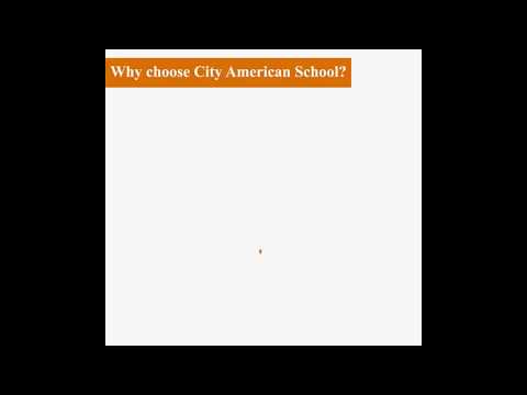City American School