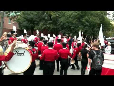 Jason Burnett, Karen Cockburn, and Rosie Maclennan at the 2012 Olympic Heroes Parade