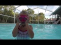 Playing With The GoPro In The Pool