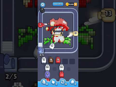 Pixel Flow Level 2456 Walkthrough