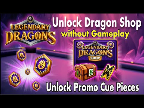 How to Unlock Dragon Shop in 8 Ball Pool Get All 3 Animated Avatar without Play