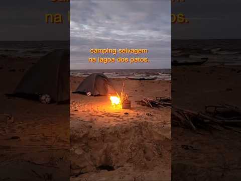 6 de agosto de 2025.Remando pela Lagoa dos Patos, enfrentando uma noite fria acampado na areia.