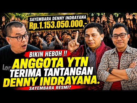 🎯HEBOH‼️ SAYEMBARA DENNY INDRAYANA \DITERIMA\ ANGGOTA YTN @bukanpartaipolitik 