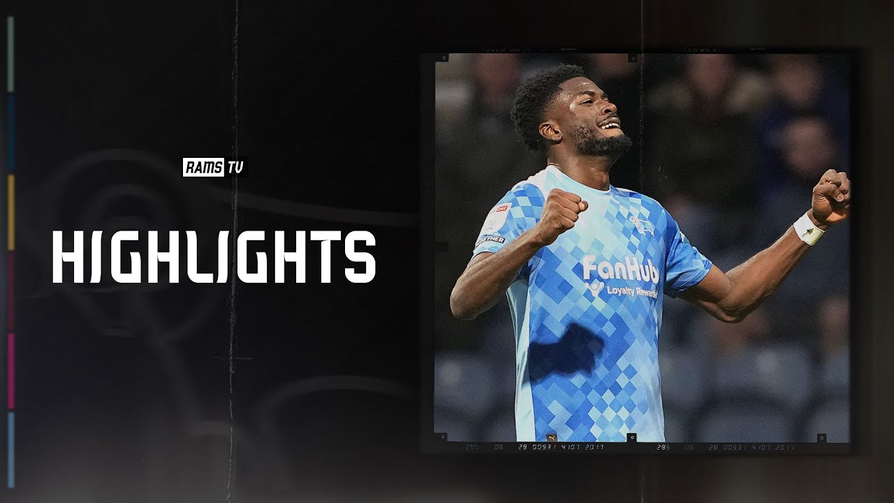 Preston North End vs Derby County Highlights