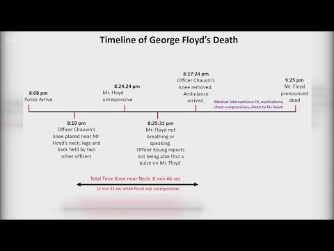 George Floyd Incident Timeline