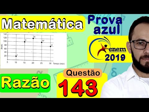 Enem 2019 | Questão 143 | Razão - atividades físicas (prova azul de matemática)
