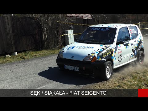 SĘK Robert / SIĄKAŁA Patryk - FIAT SEICENTO | Rally Park Cup 2022 - 2 Runda | Hażlach |