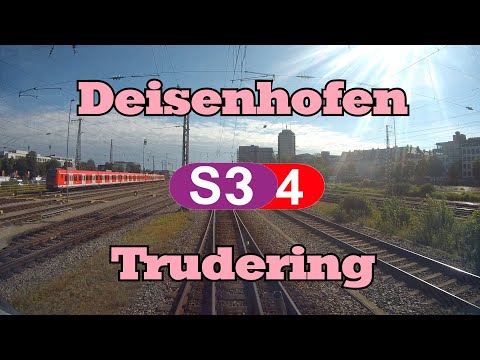 Führerstandsmitfahrt 2020 S-Bahn München - "S34" Deisenhofen - Trudering