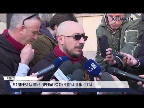 2023-03-25 FIRENZE - MANIFESTAZIONE OPERAI EX GKN DISAGI IN CITTÀ