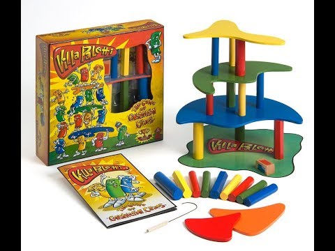 The Purge: # 1380 Villa Paletti: Do you like moving wooden cylinders to higher ground? If so, this is the game for you!