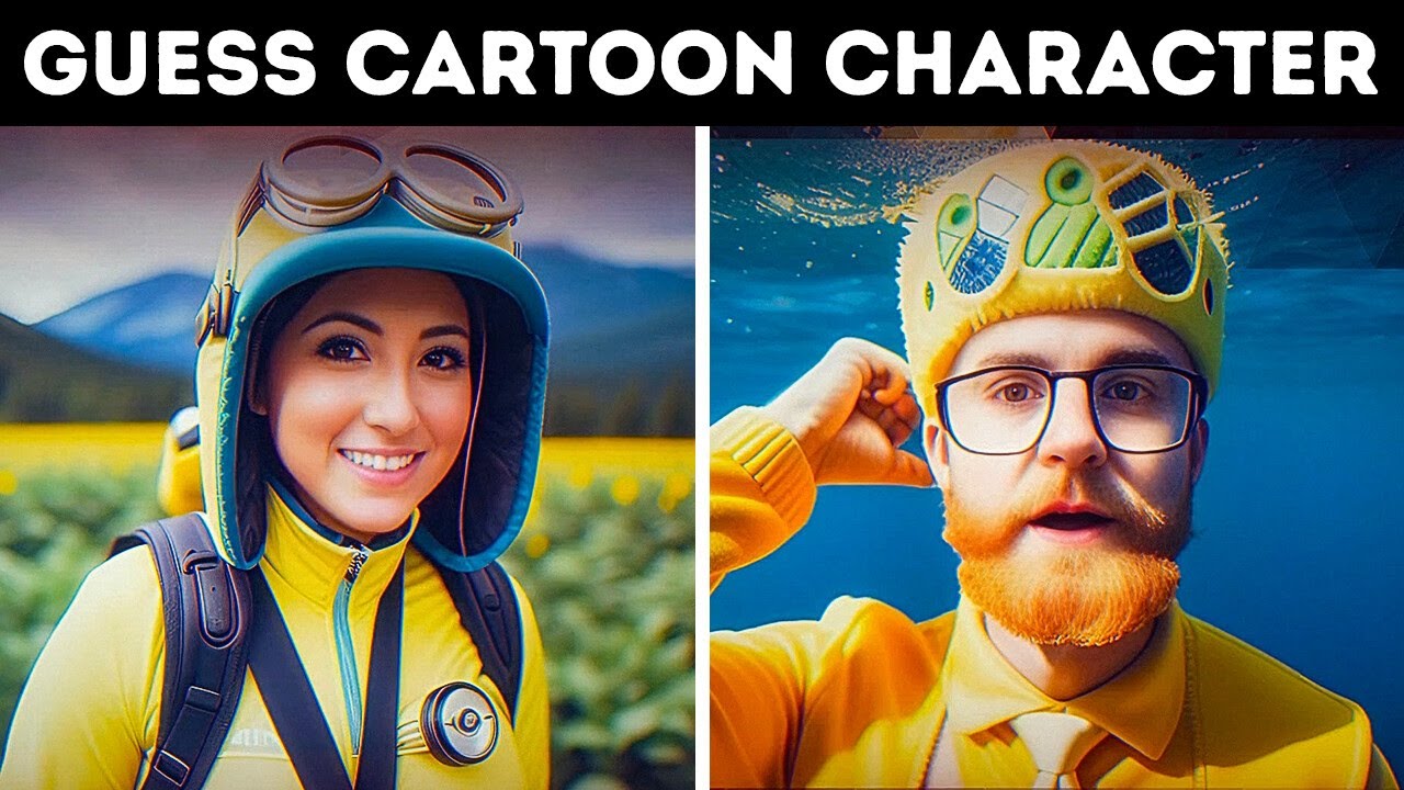 AI Humanized These Cartoon Characters: Guess Who's Who