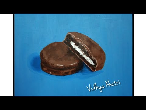 Oreo (acrylic painting).