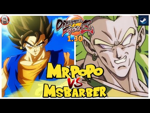 DBFZ Mr PoPo vs Mr Barber - Crazy fights! -Ver 1.30