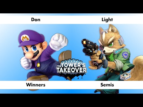 Winners Semis: Don (Mario) vs Light (Fox) - The Tower's Takeover #10