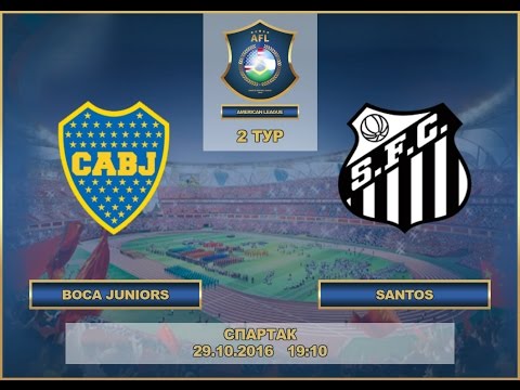 AFL. America. MLS. Boca Juniors - Santos. 2 tour.