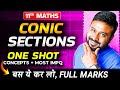 Conic Sections Class 11 Maths Ch 10 One Shot Full Concepts Most Important Questions