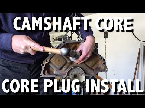 Home made Ford 302/351W rear camshaft core plug driver