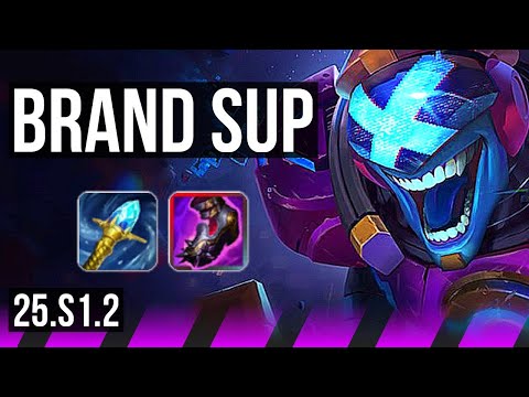 BRAND & Miss Fortune vs ZYRA & Ezreal (SUP) | KR Diamond | 25.S1.2